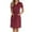 Red, variant on Plus Size Short Sleeve V Neck A Line Dresses for Women with Pocket Workwear Casual Dress for Women White,XXXL
