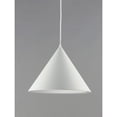 thumbnail image 5 of E20084-MW ET2 Lighting Abyss-30W 1 LED Pendant-12.5 Inches wide by 9.5 inches high-Matte White Finish, 5 of 6