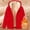 A1_Red, variant on VISALY Sherpa Fleece Linen Hoodie for Women Long Sleeve Zip Jacket Sherpa Lined Hoodie Fleece Lined Coat Full Zip Up Hoodie Chunky Warm Fall Winter Coat Full Zip Sweatshirt Beige L