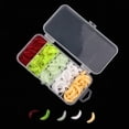 thumbnail image 2 of Conjunto de Señuelo Sunnimix 4 Colores Maggot Grub 125pcs, 2 of 8