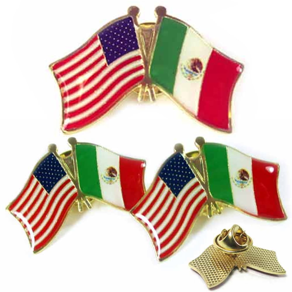 Wholesale Pack of 12 USA American Italy Friendship Flag Hat Cap lapel Pin 