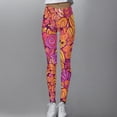 thumbnail image 1 of MKLEKYY Leggings deportivos para mujer, pantalones de yoga deportivos de cintura alta ajustados a la moda informal para mujer, leggings estampados, 1 of 3