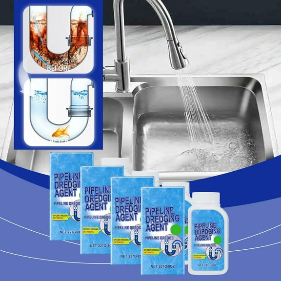 100Fens DREDGING AGENT Cleaning Of Kitchen With Unclogging Agent To Blockages 320ml