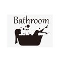 thumbnail image 1 of Etiqueta de la pared Etiqueta C Reative Decoración del hogar Baño Extraíble Puerta linda Wmkox8yii fhajkh3421, 1 of 1