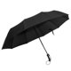 thumbnail image 1 of Paraguas automático de acero negro TenBones plegable de alta densidad anticolisión compacto paraguas para sombrilla y lluvia (negro), 1 of 14