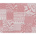 thumbnail image 2 of Soimoi Waterproof Outdoor Fabric by 5 Yard | Patchwork Print on Pink | 56" Wide | UV Resistant & Durable Taffeta Material for Cushions, Covers, Curtains, awning & DIY Projects, 2 of 7