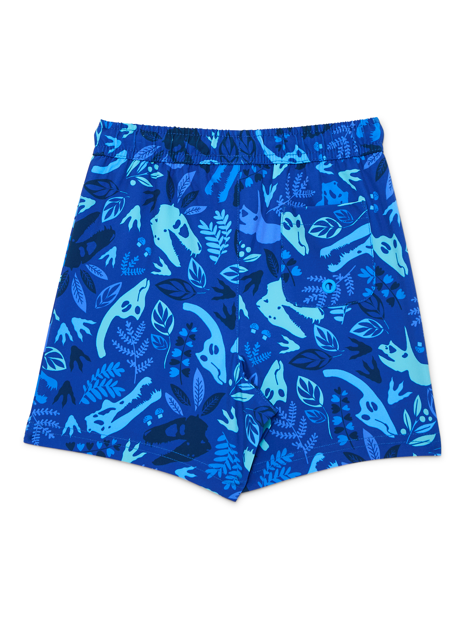 Wonder Nation Baby and Toddler Boys Quick Dry Swim Trunks with UPF 50, Sizes 12M-5T