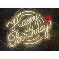 thumbnail image 2 of Handmadetneonsign Birthday Led Sign, Happy birthday Neon Sign, Wall Decor, Birthday Neon Sign, Custom Neon Sign, Restaurant Led Sign, Wall Décor, 2 of 4