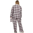 thumbnail image 3 of White Mark Pyjama Trois Pièces à Boutons pour Femme, 3 of 5