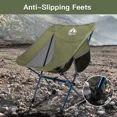 thumbnail image 3 of Backpacking Chair Ultralight Camping Chairs Foldable Compact, Supports 330 LBS, 3 of 10