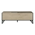 thumbnail image 4 of Furniture of America Table Basse de Rangement en Bois Moderne Evermore en Chêne Naturel, 4 of 6