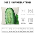 thumbnail image 5 of Qinduosi Summer Pillow Covers Watercolor Orange Fruits Decorative Pillow Cases of Seasonal Throw Pillows Farmhouse Home Decor for Couch Cushion Outdoor White, 5 of 5