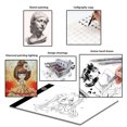 thumbnail image 4 of Tablero de dibujo con luz LED, tableta gráfica digital para dibujar, electrónica, USB, 4 of 6