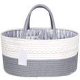 thumbnail image 1 of Shelf Storage Basket Simple Beautiful Cotton Rope Woven Baby  Basket Toy Storage Basket Fabric Storage Box, 1 of 8