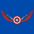 thumbnail image 2 of Boy's Captain America: Brave New World Winged Shield Graphic T-Shirt, 2 of 5