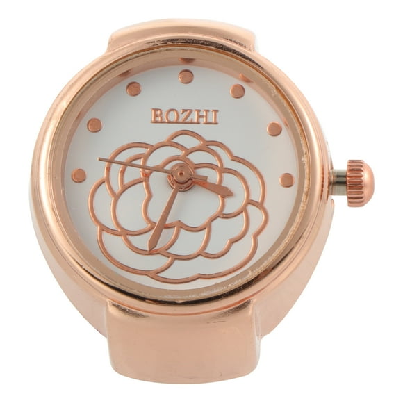 CIMAXIC birthday Elastic Round Dial Finger Ring Watch Women Men Finger Watch Fashion Birthday Gift,0.98"X0.98"X0.98"