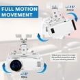 thumbnail image 4 of Soporte para proyector Mount-It! Universal para pared/techo, 18-20 kg, 4 of 9