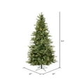 thumbnail image 3 of Vickerman 6.5' Mixed Country Pine Slim Artificial Christmas Tree, Warm White Dura-Lit® LED Lights, 3 of 5