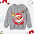 thumbnail image 2 of Niños Niñas Navidad Moda Linda Impresión Tops Familia Padre-hijo Desgaste Niño Fridja nalpqowj26780, 2 of 5