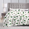 thumbnail image 6 of Avocado Blanket Avocado Throw Blanket for Girls Women Fruits Blanket for Kids Adults Ultra Soft Cozy Fleece Blanket for Couch Sofa \u200bBed 60"x80", 6 of 6