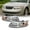 Chrome Housing, variant on AKKON - For Saturn Ion 4 Door Sedan Clear Headlights Head Lamps Driver and Passenger Side Replacement