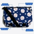 thumbnail image 4 of J World Boys Terry 15" Messenger Bag For School And Travel, Baseball, 4 of 6