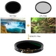thumbnail image 6 of K&F CONCEPT 62mm Variable ND2-ND32&CPL 2 in 1 Lens filter ND Filter&Circular Polarizing, 6 of 18