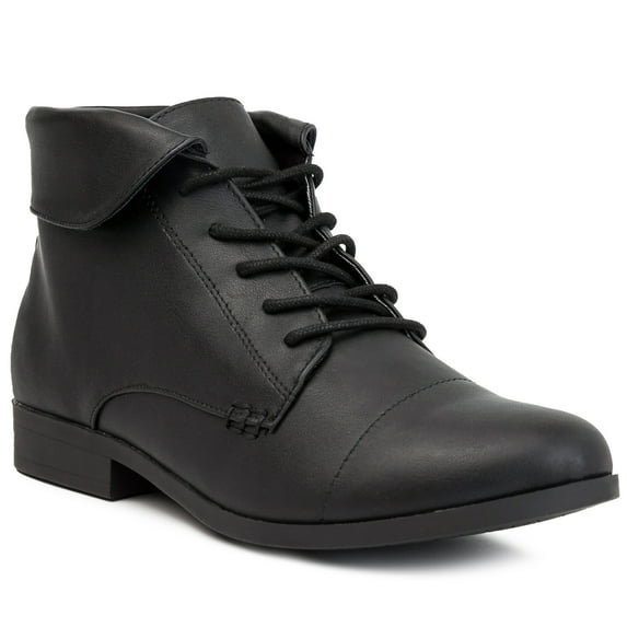 London Fog - Lfw - Clora - Blk Smooth Wide - 7