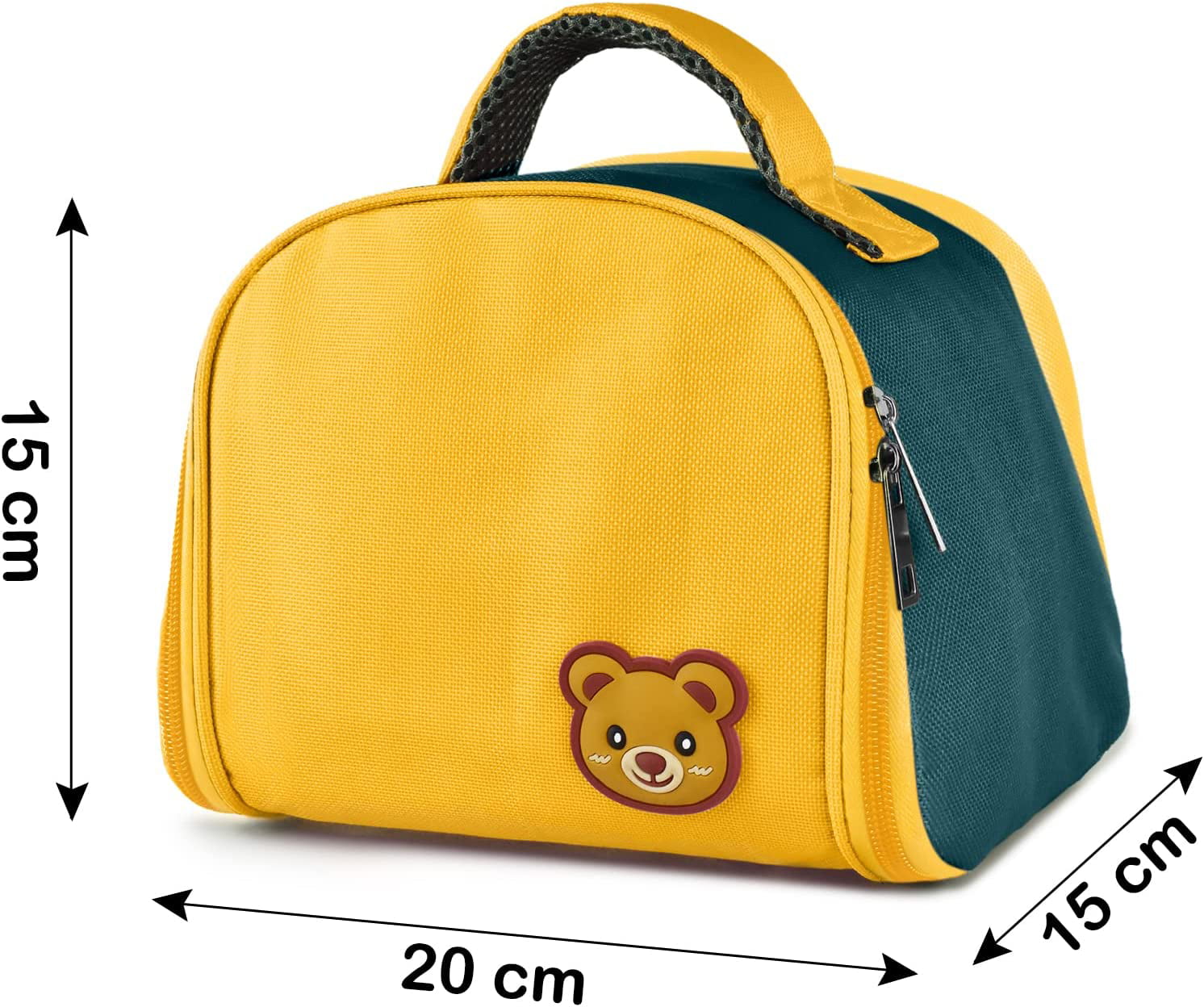 Cute Little Yellow Duck Lunch Bag For Women Men Cartoon Insulated Tote Bags  Reusable For Work Picnic School Travel Portable Handbag