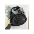 thumbnail image 2 of Women Nylon Shoulder Bag Waterproof Crossbody Bag Casual Handbag Lightweight Messenger Bag Top Handle Bag, 2 of 5