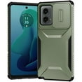 thumbnail image 6 of For Samsung Galaxy A36 Slim Fit Shockproof Hybrid with Slide Camera Window Covering, Rugged Tpu Silicone Hard PC Bumper Cover, XPM Phone Case [Midnight Green], 6 of 9