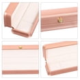 thumbnail image 3 of KAKOWELY Estuche De Cuero Color Rosa Para Guardar Y Mostrar Collares Y De, 3 of 6