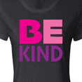 thumbnail image 4 of Inktastic Be Kind Logo in Pink and Purple Women's T-Shirt, 4 of 5