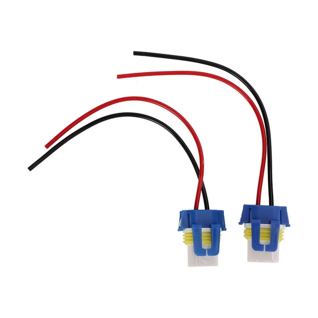 Adaptador hembra para faros delanteros, 2 piezas de arnés adaptador hembra para cableado de zócalo LED, zócalo para faros delanteros de alto rendimiento