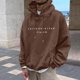 thumbnail image 3 of WILLBEST Sudaderas En Pareja Sudaderas con Capucha para Hombre Sudaderas Holgadas De Manga Larga con Estampado Delantero y Trasero para Uso Diario Informal En Otoño e Invierno XXXGrande, 3 of 5