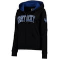 thumbnail image 2 of Women's Colosseum Black Kentucky Wildcats Arched Name Full-Zip Hoodie, 2 of 4