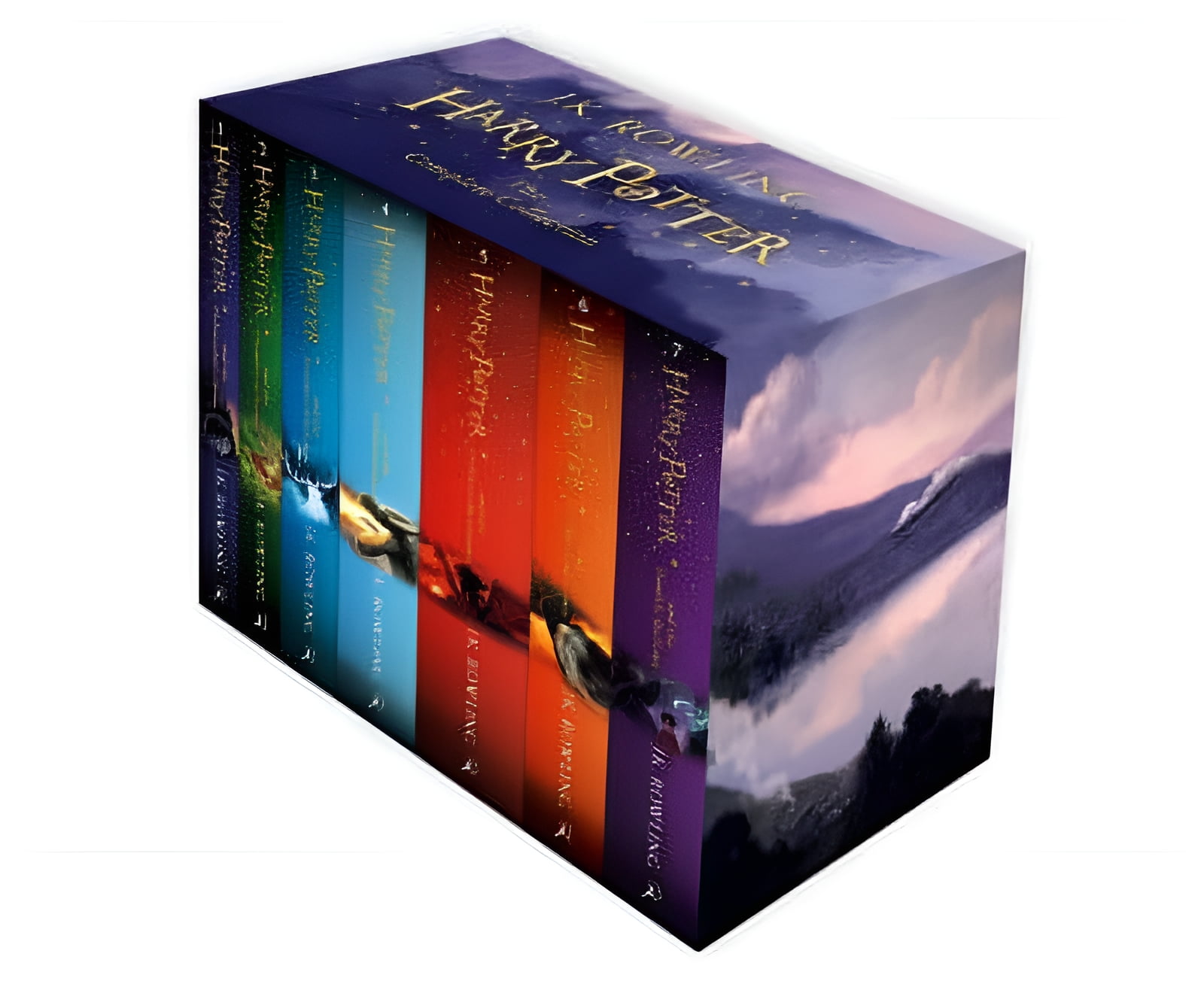 Harry Potter Complete Hardcover Set Books 1 7 For Kids Walmart