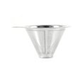 thumbnail image 2 of FANJIE Stainless Steel Coffee Filter Reusable Pour Over Cone Dripper Holder Mesh, 2 of 5