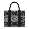 thumbnail image 3 of Wrangler Aztec Tote Bag for Women Boho Shoulder Purses and Handbags, Aztec Black, 3 of 7