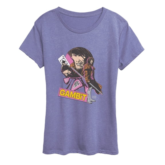 X-Men - Gambit Ragin Cajun - Women's Short Sleeve Graphic T-Shirt