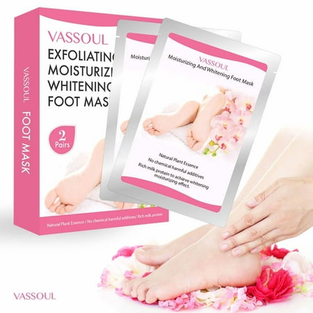 Vassoul Foot Peel Mask, Exfoliating Calluses and Dead Skin Remover, Baby Your Feet (Best Dead Skin Remover For Feet)