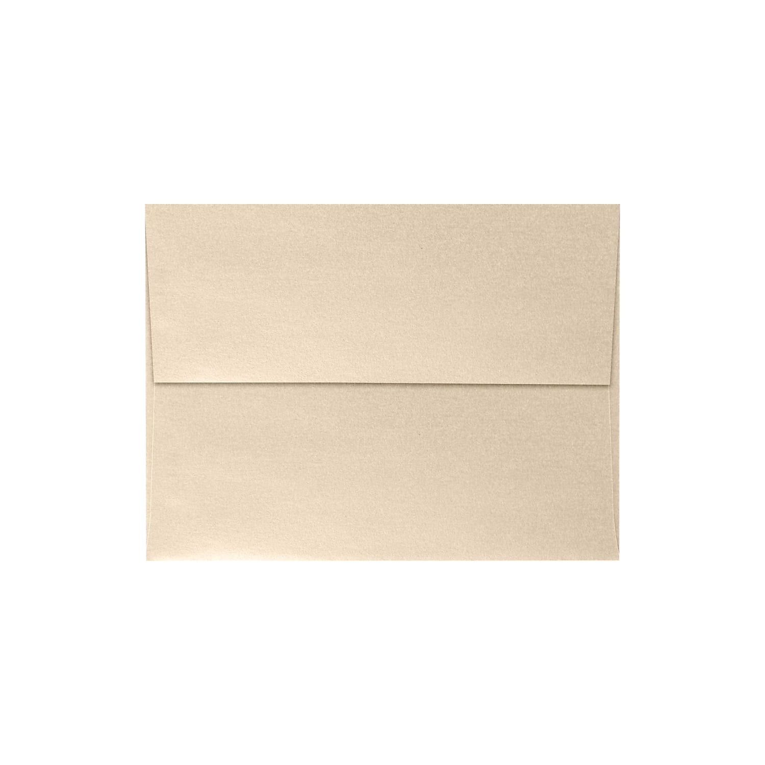 A2 Invitation Envelopes: Peel & Seal, Light Brown Taupe Metallic