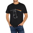 thumbnail image 1 of Camiseta con estampado de gato para hombre, informal, de manga corta y cuello redondo, ideal para actividades al aire libre, para adultos, hombres, mujeres, adolescentes, jóvenes y tiempo libre., 1 of 6