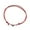 Red, variant on Yuehao Bracelets for Women, Gifts for Women, Crystal Heart Bracelet for Women Romantic Fashion Classic Luxury Rhinestones (Orange, One Size)