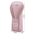 thumbnail image 3 of LOVIVER Cloth Pen Case Supplies Large Capacity Handheld Stationery Storage Organizer Pink, 3 of 7