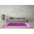 thumbnail image 3 of Ahgly Company Indoor Rectangle Oriental Purple Industrial Area Rugs, 3' x 5', 3 of 4