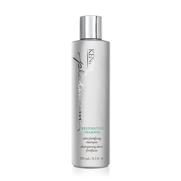 Kenra Platinum Restorative Shampoo | Shampoo ultra fortificante | Restaura suavidad, elasticidad y brillo | Repara enlaces capilares desde el interior | Todo tipo de cabello | 250 ml