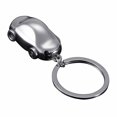 thumbnail image 1 of Portable Car Keychain Practical Universal Key Holder Multifunctional Metal Car Key Ring Car Interior Accessories Durable Silver01China He Qiyong unisex, 1 of 1