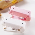 thumbnail image 6 of Walbest Mini Sealer for Bag, Handheld Bag Heat Vacuum Sealer, Heat Sealer Portable Bag Resealer Machine for Plastic Bags Storage Food Snack Cookies Fresh (Batteries Not Included), 6 of 7