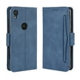 thumbnail image 1 of Case for Motorola MOTO E6 Cover Adjustable Detachable Card Holder Magnetic closure Leather Wallet Case - Blue, 1 of 5